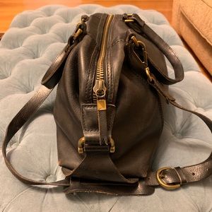MADEWELL black leather purse
